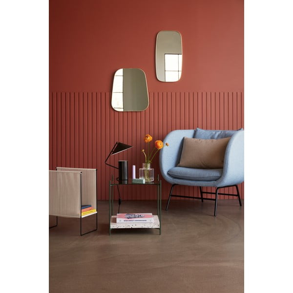 Üveg tárolóasztal 42x42 cm Niche – Hübsch-image-1