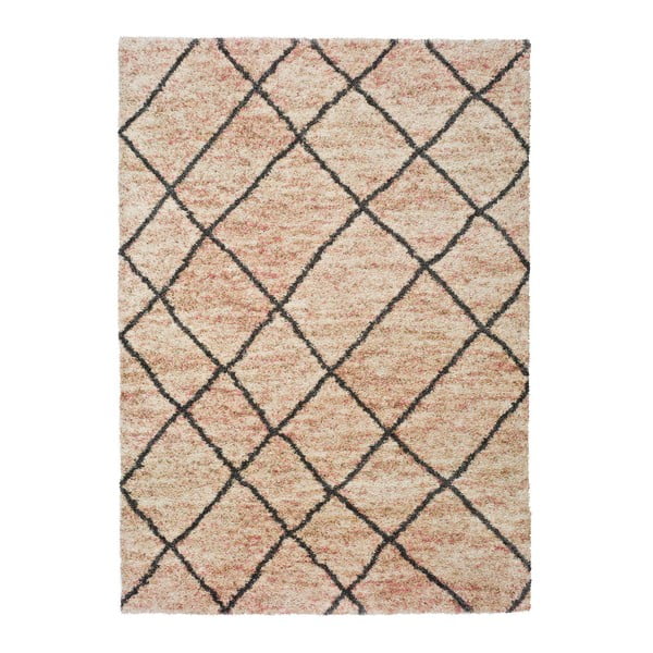 Kasbah Line bézs szőnyeg, 133 x 190 cm - Universal