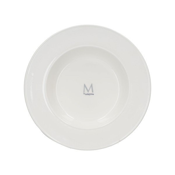 Ridget fehér porcelán mélytányér, ø 22,5 cm - Mikasa-image-2