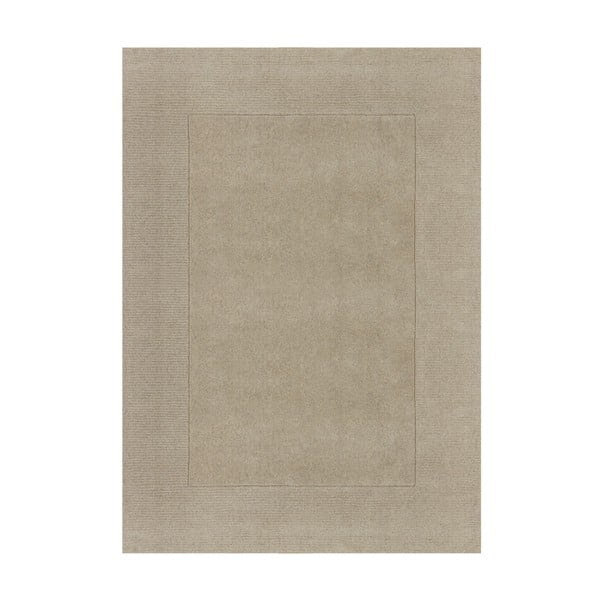 Bézs gyapjú szőnyeg 120x170 cm – Flair Rugs