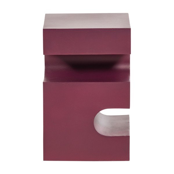 Fém tárolóasztal 30x30 cm Jessa – WOOOD-image-2