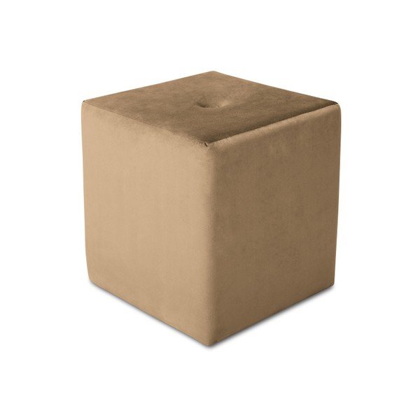 Margaret világosbarna puff, 40 x 45 cm - Mazzini Sofas-image-3