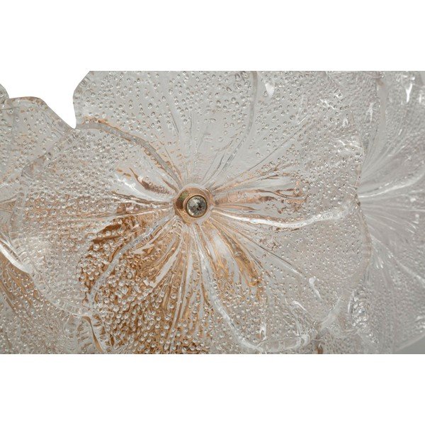 Aranyszínű üveg fali lámpa Ibiscus – Mauro Ferretti-image-3