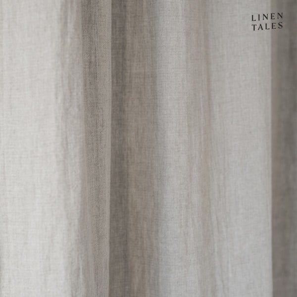 Bézs függöny 140x330 cm Night Time – Linen Tales-image-1