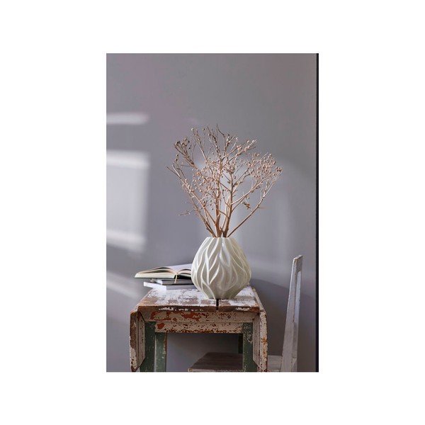 Flame fehér porcelán váza, magasság 23 cm - Morsø-image-1