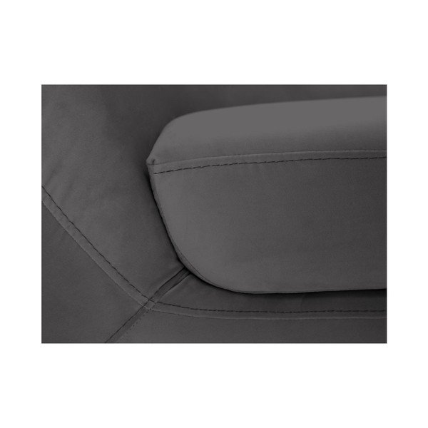 Amelie szürke kétszemélyes kanapé - Mazzini Sofas-image-1