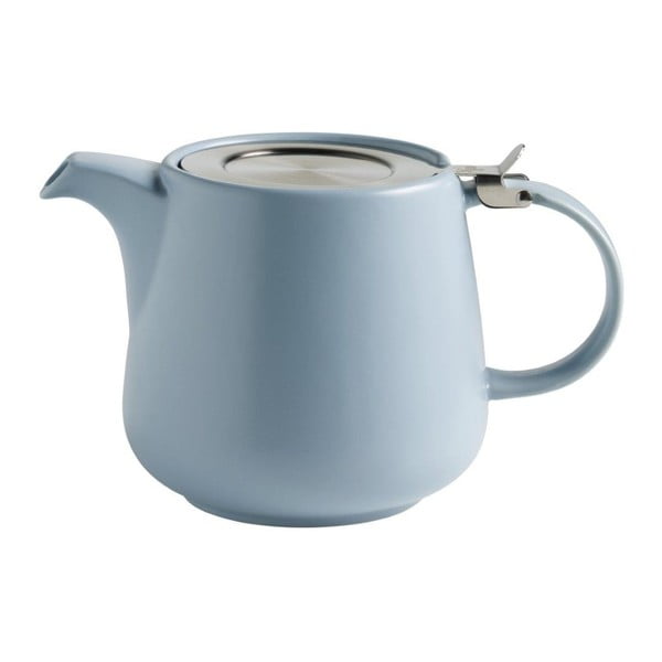 Tint kék kerámia teáskanna szűrővel a tealevelekre, 1,2 l - Maxwell & Williams