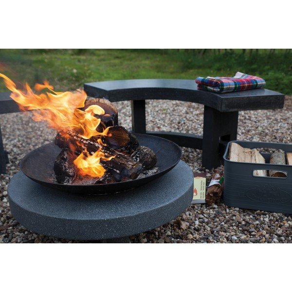 Gránit ülőpad tűzrakó mellé - Esschert Design-image-3