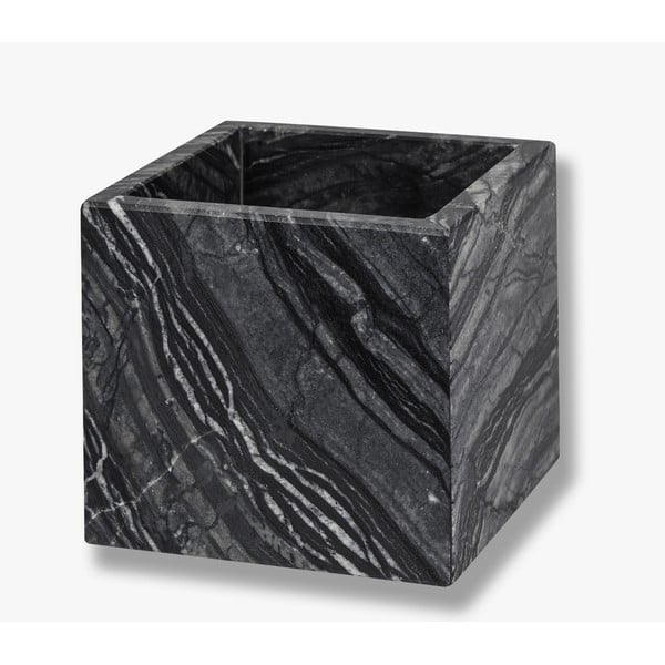 Sötétszürke márvány fürdőszobai rendszerező vattakorongokhoz Marble – Mette Ditmer Denmark