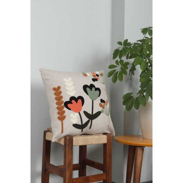 Len párnahuzat 43x43 cm Lale – Mioli Decor-image-2