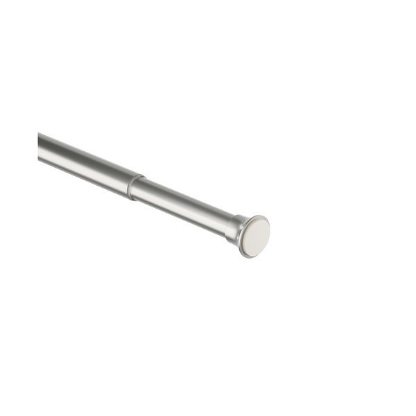 Matt ezüstszínű zuhanyfüggöny rúd 106 - 182 cm Chroma – Umbra