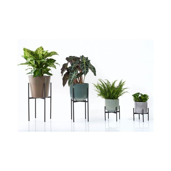 Szürke kaspó állvány, ø 26 cm - Big pots-image-3
