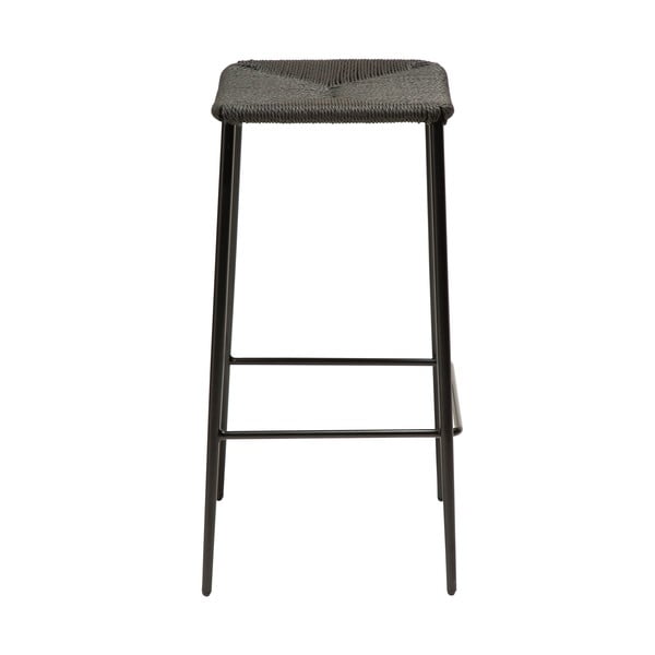 Fekete bárszék (ülésmagasság 68 cm) Stiletto – DAN-FORM Denmark-image-4