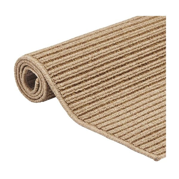 Plain világosbarna kültéri szőnyeg, 133 x 190 cm - Floorita-image-3