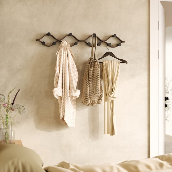 Natúr színű kaucsukfa fali fogas Montage – Umbra-image-3