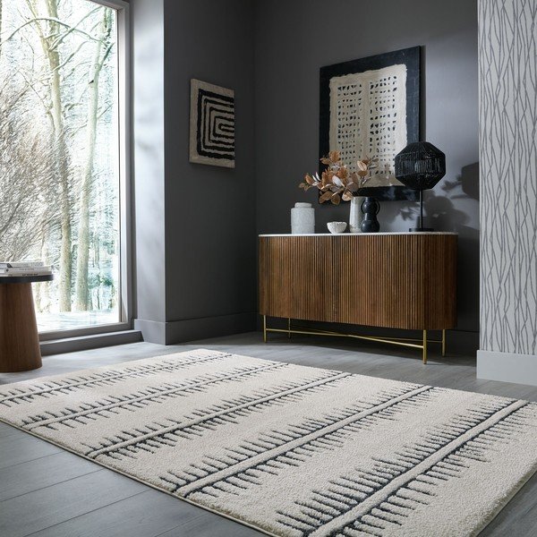 Krémszínű szőnyeg 120x170 cm Maple – Flair Rugs-image-1