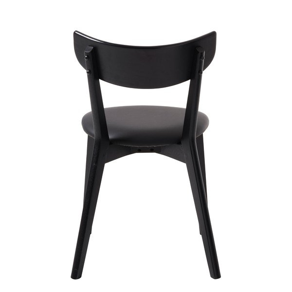 Fekete étkezőszék szett 2 db-os Pero – Unique Furniture-image-4