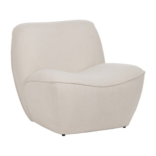 Fehér buklé fotel – Ixia