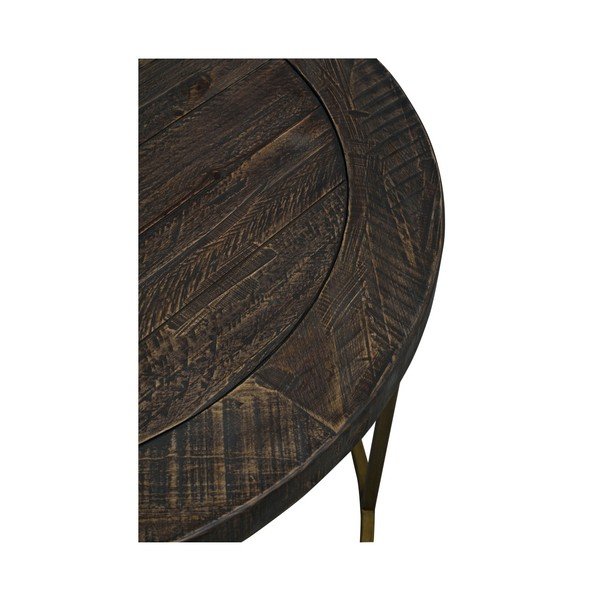 Dalton barna fa dohányzóasztal - Rowico-image-2