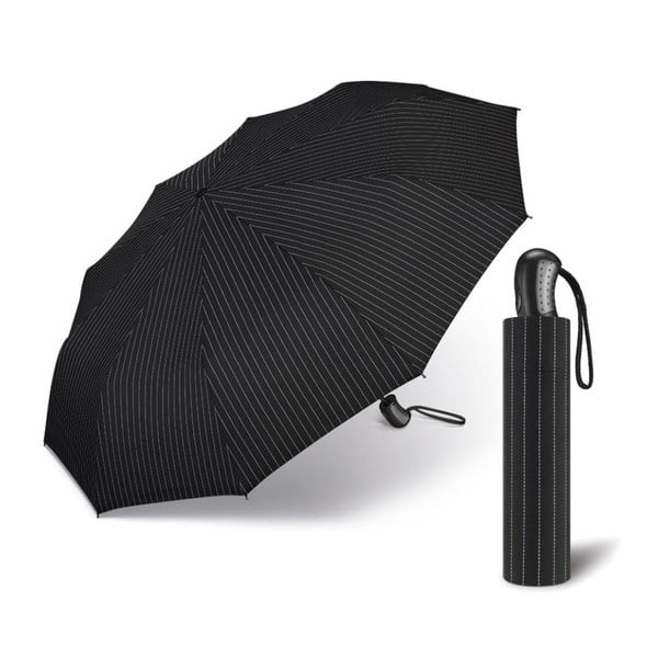 Simlicidad fekete összecsukható esernyő, ⌀ 100 cm - Ambiance