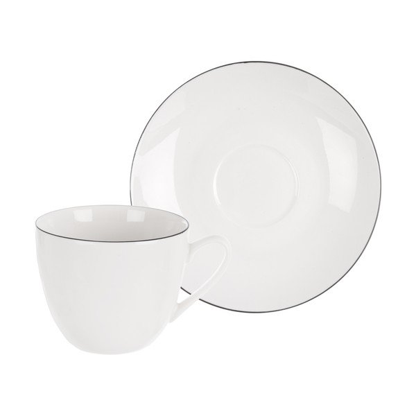 Fehér porcelán csésze cappucinóhoz 210 ml Decora – Orion-image-1
