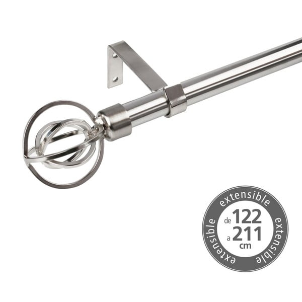 Fém bővíthető függönykarnis 122 - 211 cm – Casa Selección-image-1