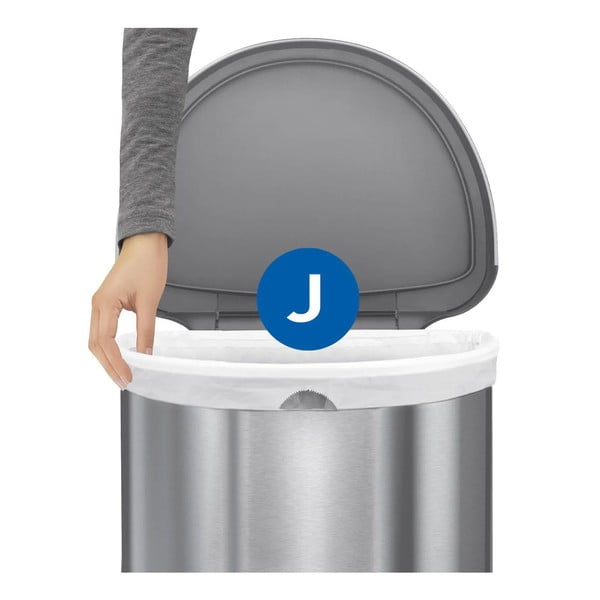 Összehúzható szemeteszsák készlet 20 db-os 45 l J – simplehuman-image-4