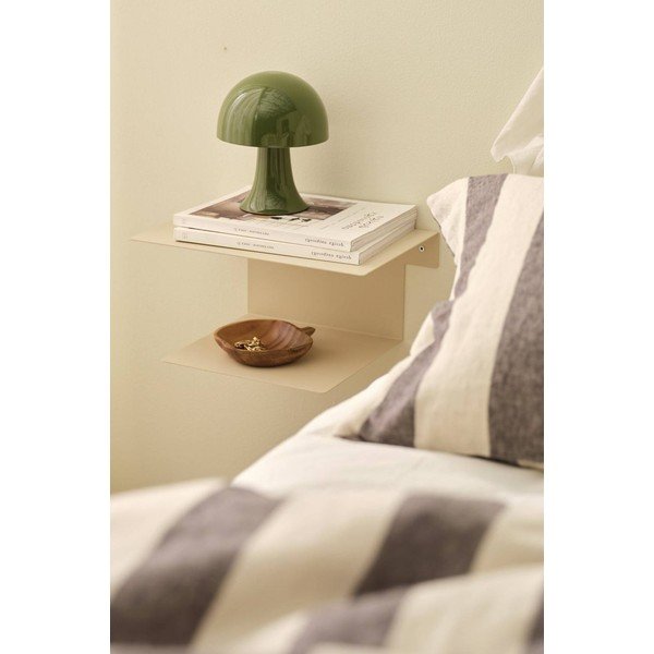 Bézs acél függő éjjeliszekrény Broom – Ellos Home-image-1