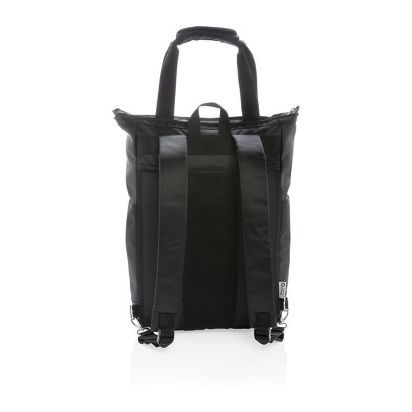 Swiss Peak fekete hátizsák 15" laptophoz, 16 l - XD Design-image-1