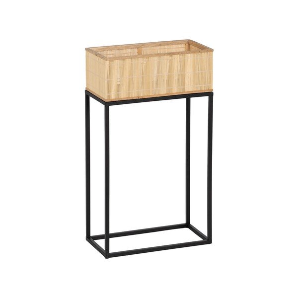 Rattan virágtartó állvány szett 2 db-os (magasság 80 cm) – Ixia-image-3