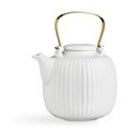 Hammershoi fehér porcelán teáskanna, 1,2 l - Kähler Design