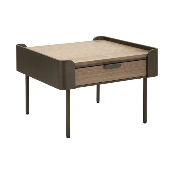 Barna jegenyefenyő dohányzóasztal 60x60 cm Toronto – Mauro Ferretti-image-2