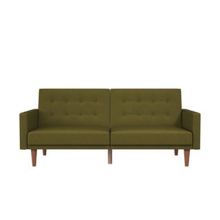 Zöld kinyitható kanapé 200 cm Wimberly - Queer Eye