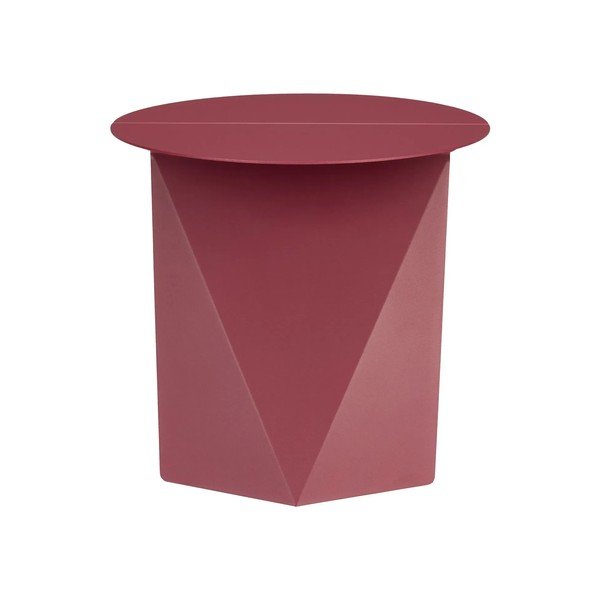 Fém kerek tárolóasztal 45x46 cm Foldy – Zuiver-image-3