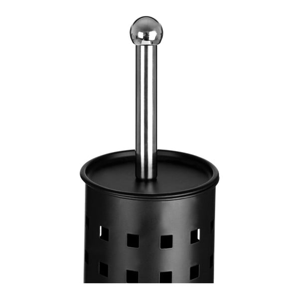 Matt fekete fém WC-kefe Indy – Premier Housewares-image-4
