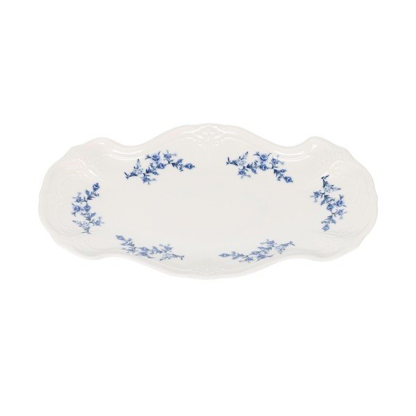 Porcelán szervírozó tálca ø 25 cm Retro – BonBistro-image-2