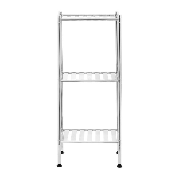 Ezüstszínű fürdőszobai polcos állvány 34x80 cm – Premier Housewares-image-1