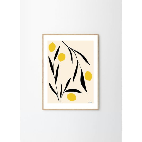 Poszter 50x70 cm Lemon – Anna Mörner – The Poster Club-image-2