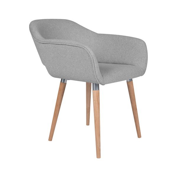 Napoli világos szürke étkezőszék - Cosmopolitan Design-image-1