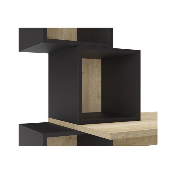 Íróasztal tölgyfa dekorral 60x154 cm Cubik – Marckeric-image-4