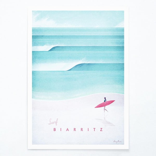 Biarritz poszter, A2 - Travelposter