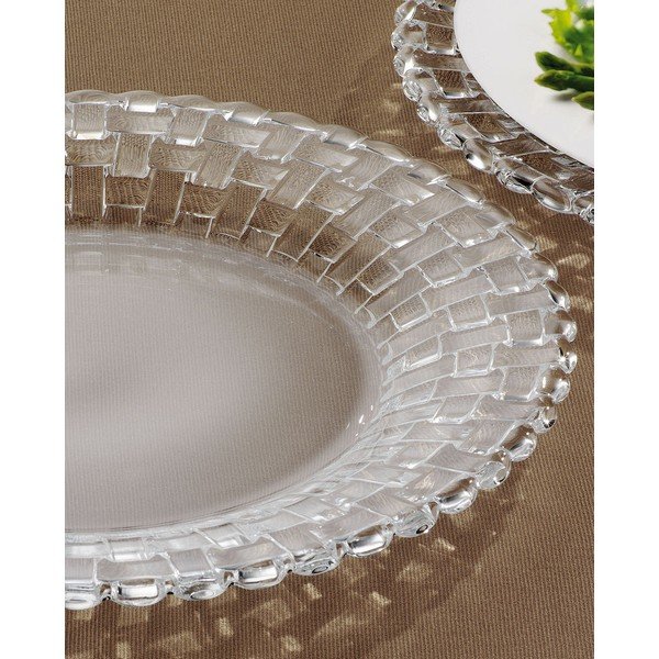 Bossa Nova 2 db kristályüveg tányér, ⌀ 32 cm - Nachtmann-image-1