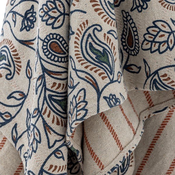 Pamutkeverék takaró 130x160 cm Paisley – Bloomingville-image-3
