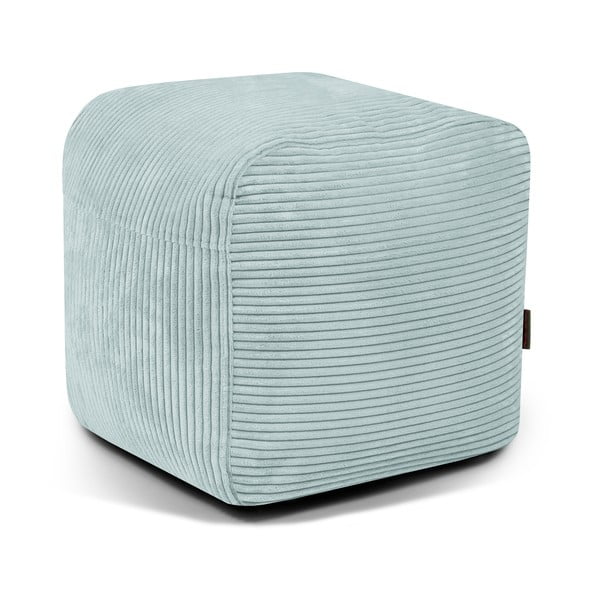 Mentazöld kordbársony babzsákfotel Plus 50 Lounge – SLOWDOWN