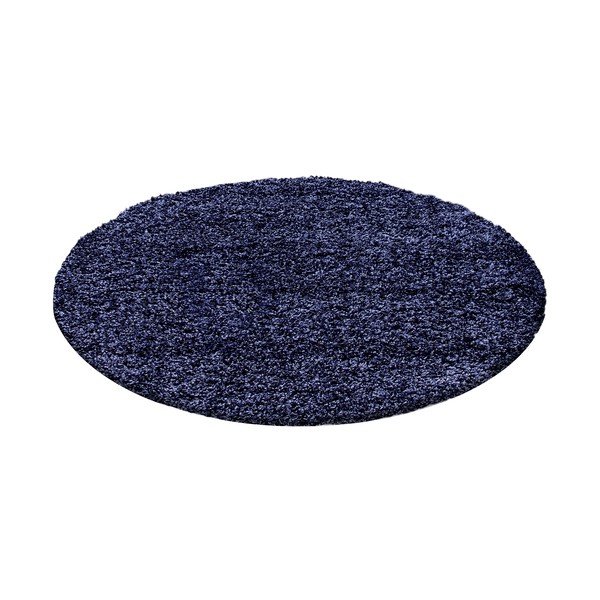 Sötétkék kerek szőnyeg ø 80 cm Life – Ayyildiz Carpets