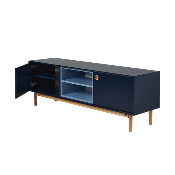 Sötétkék TV-állvány 170x57 cm Color Box – Tom Tailor-image-3