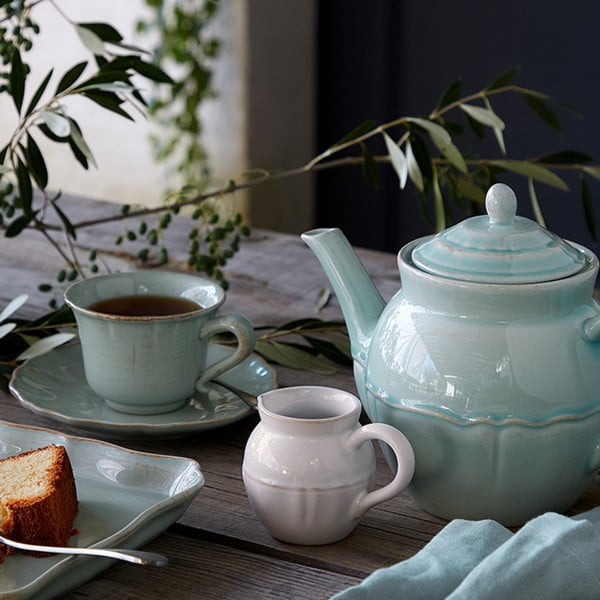 Kék-türkiz agyagkerámia teáskanna 1,35 l Alentejo – Costa Nova-image-1