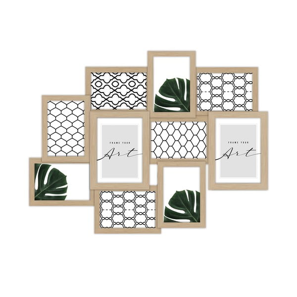 Natúr színű fali képkeret 58x46 cm Beech – knor