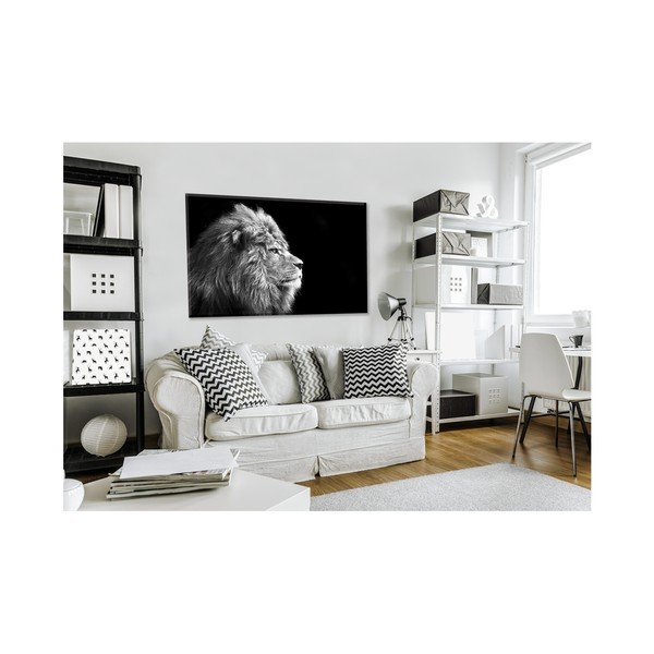 Glasspik Canvas Animals Lion fali kép, 70 x 100 cm - Styler-image-1