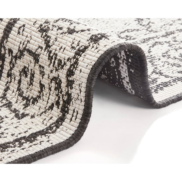 Cebu fekete-krémszínű kültéri szőnyeg,160 x 230 cm - NORTHRUGS-image-2